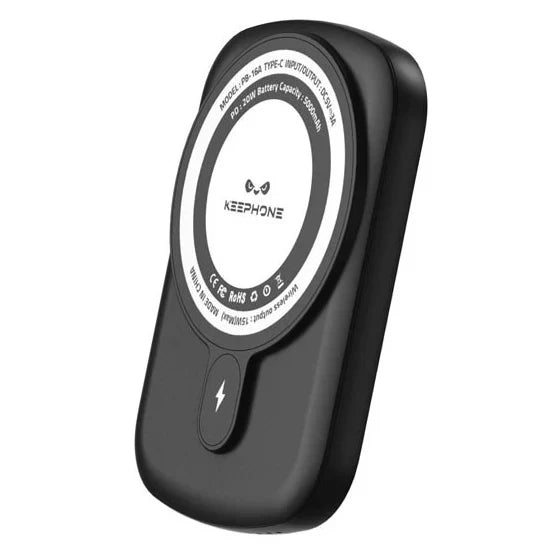 KeePhone Ultra Slim Magnetic Wireless Power Bank 5000mAh