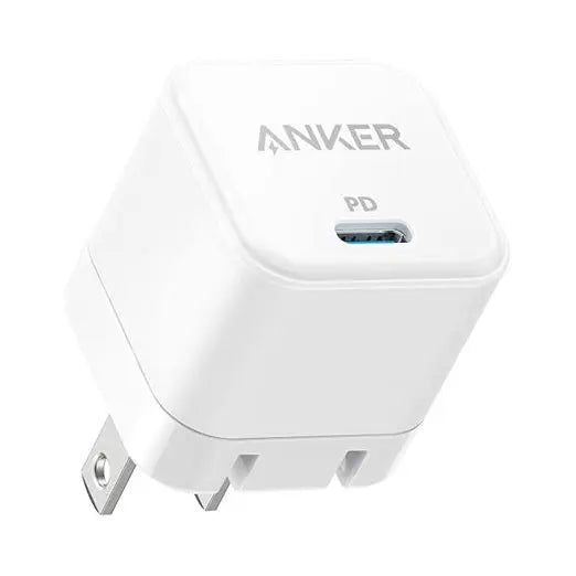 Anker 20W USB C Fast Charger with Foldable Plug, PowerPort III 20W Cube Charger, 1 Pack (Cable Not Included)