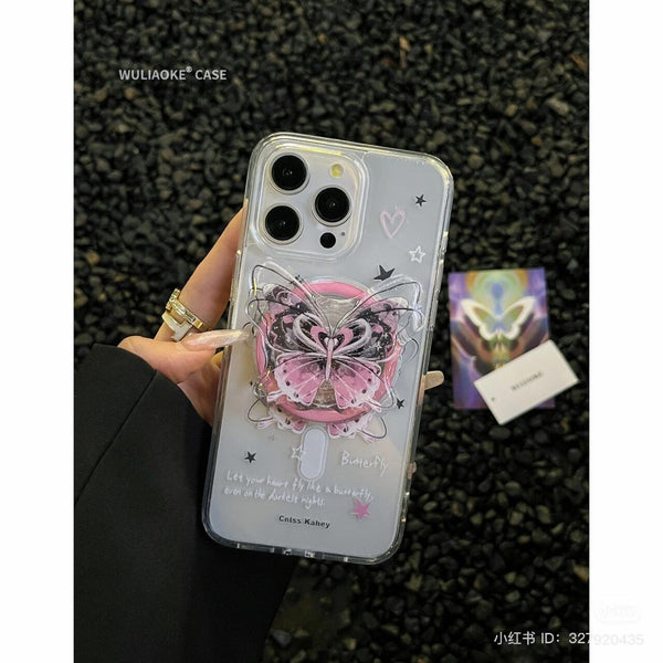 cover with magnetic pop socket